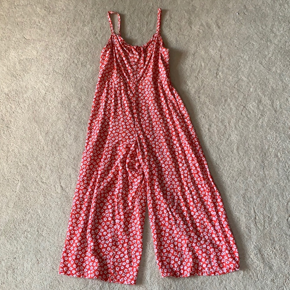 Floral Jump Suit